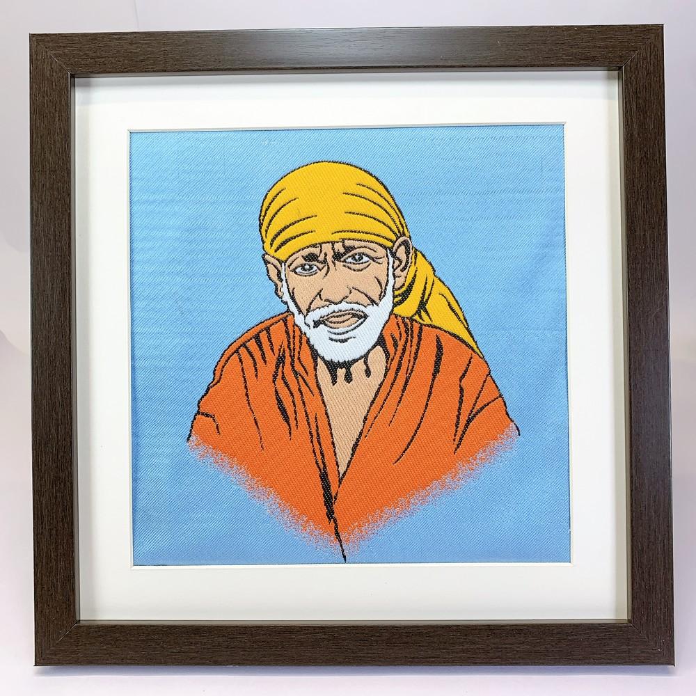 Lami Woven Sai Baba Art Frame, view 1