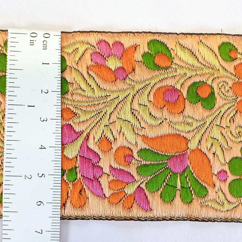 68 mm Designer Parsi Jacquard Ribbon, view 2