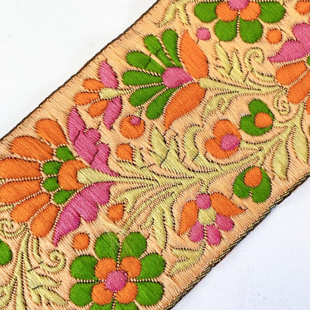 68 mm Designer Parsi Jacquard Ribbon, view 3