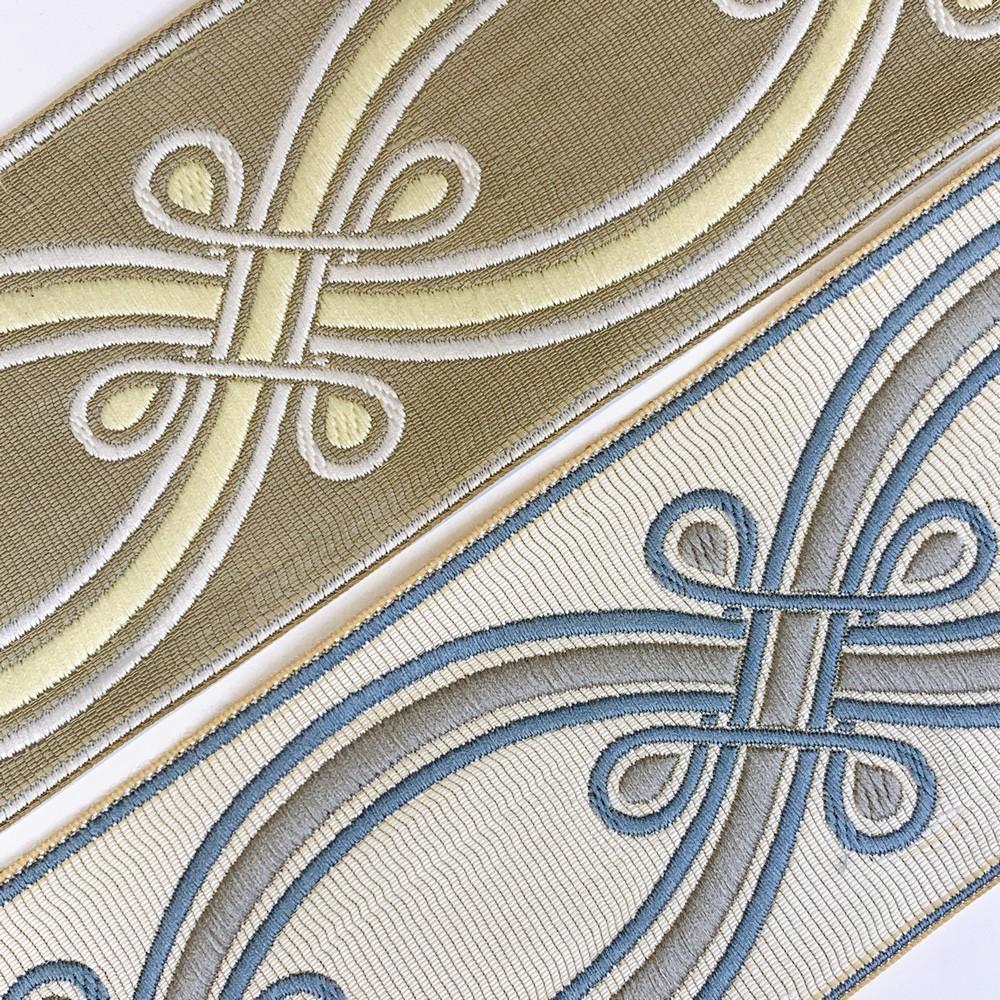 90mm Ornate Loop Design Tapestry Trim, view 5